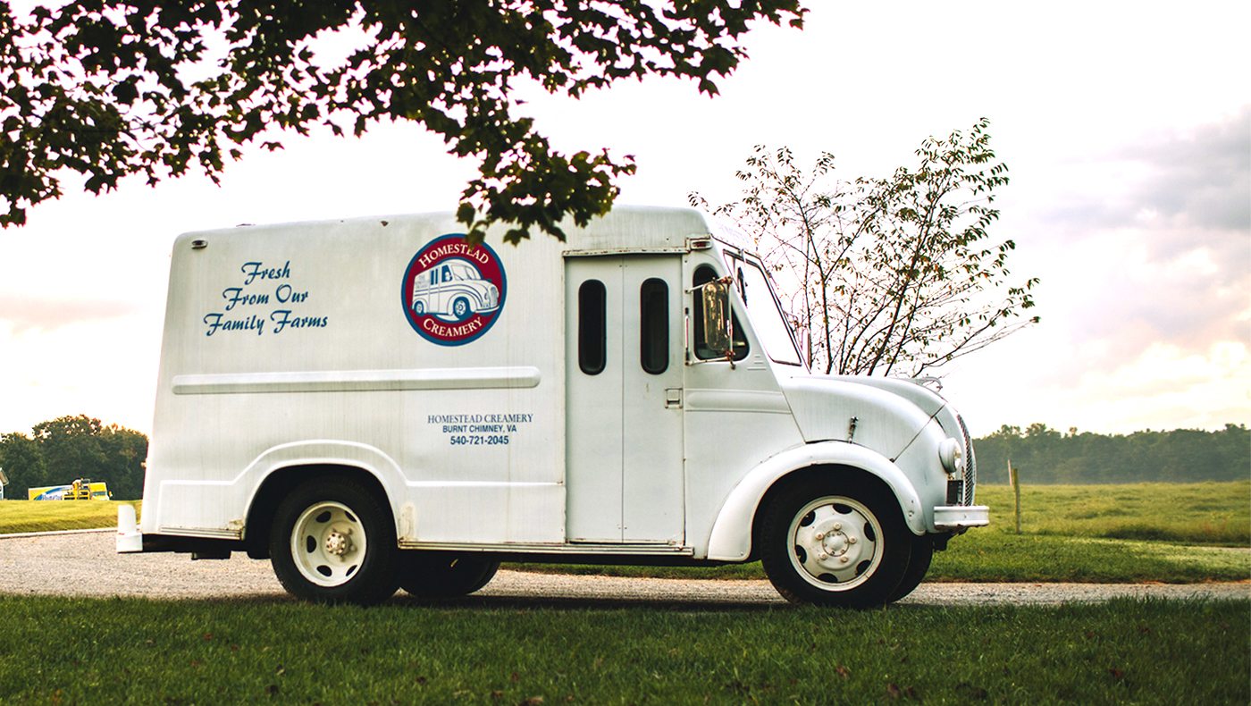 Milk Delivery Truck