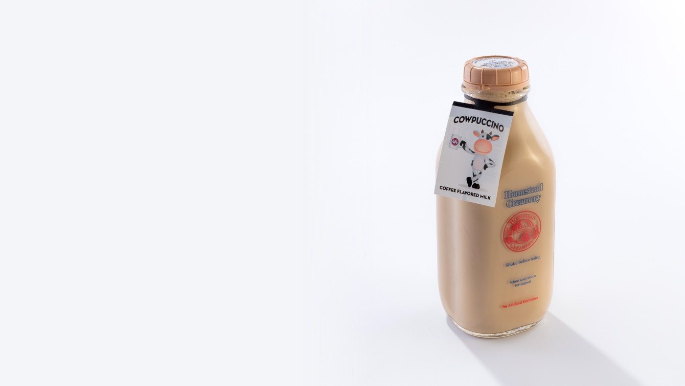 milk⭐ Cowpuccino Milk - Homestead Creamery