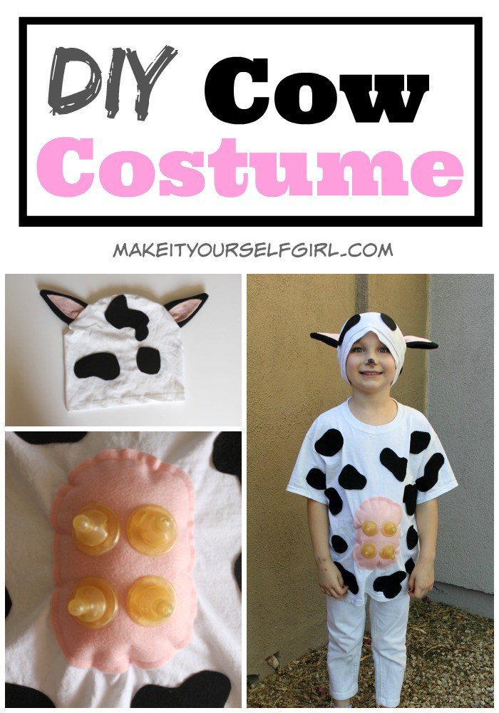 Farm Costumes For Children Homestead Creamery - Diy Cow Costume For Baby Girl