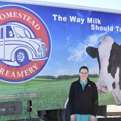 Homestead Milk Truck